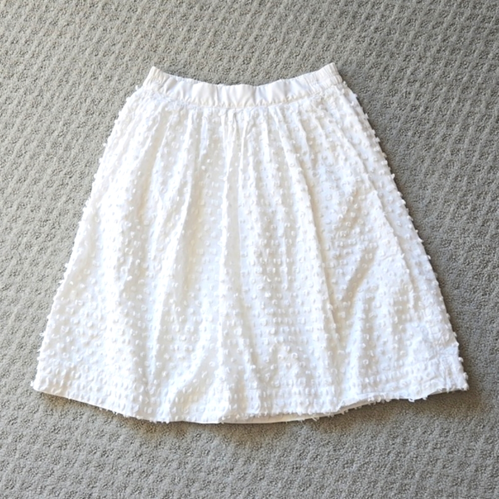 J.Crew White Skirt